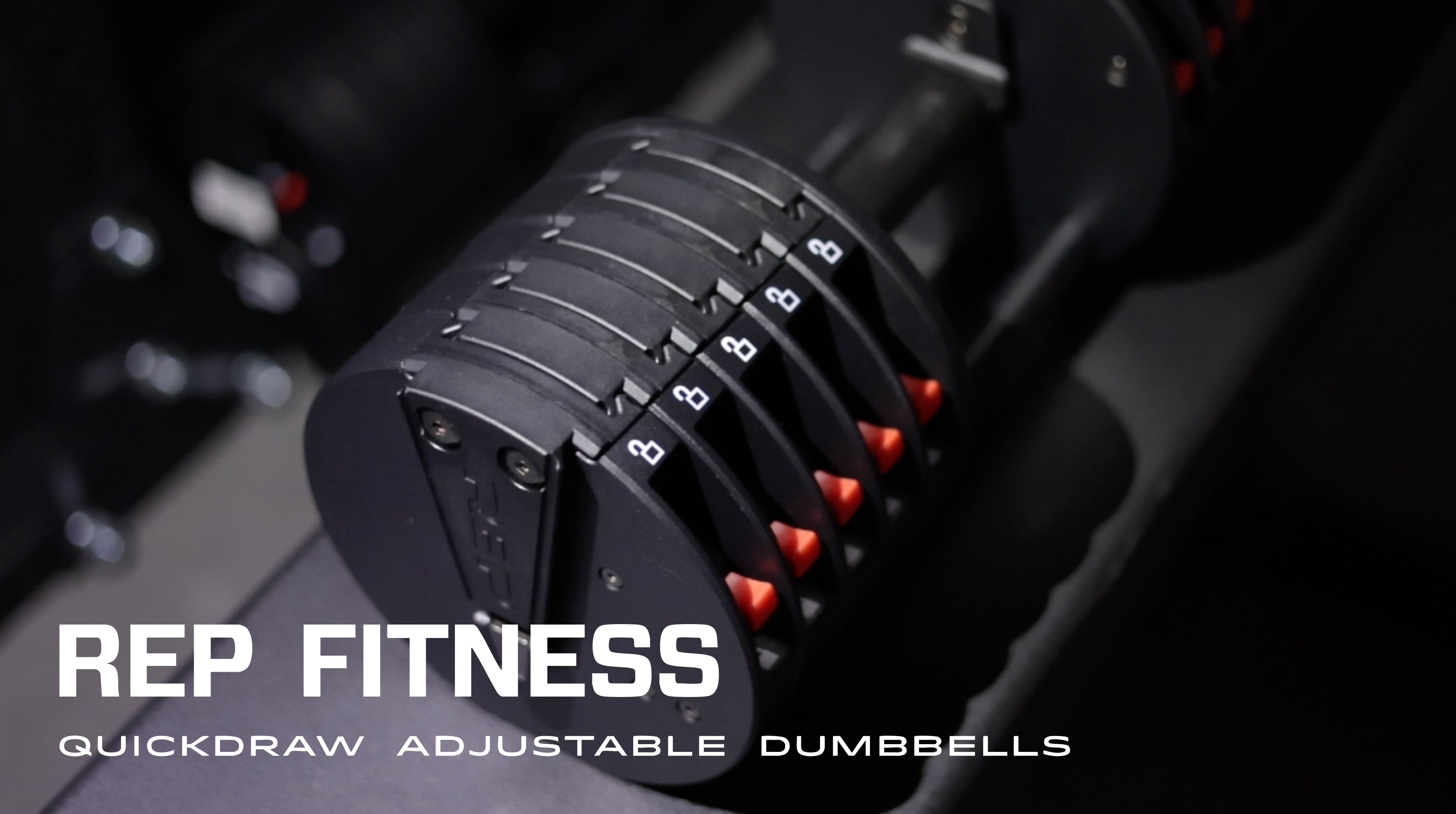 REP Fitness QuickDraw Adjustable Dumbbells